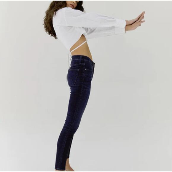 New ~ EDWIN ~ Free People ~  Legend Pixie Mid Rise Skinny Jeans Size 28 - Picture 10 of 10